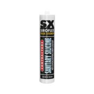 Siroflex Contractors Sanitary Silicone - White