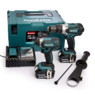 Makita DLX2145TJ 18V  LXT Heavy Duty Cordless Twin Kit, Inc 2 x 5.0ah Batteries