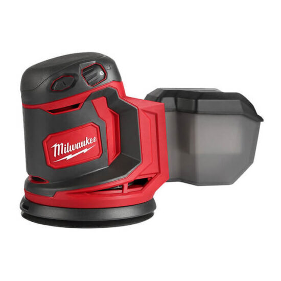 Milwaukee M18BOS125-0 18V Compact 125mm Random Orbital Sander, Body Only