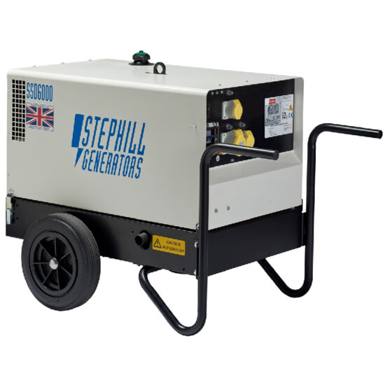 Stephill SSD6000EC Yanmar L100VES SE Fusion 6.0kva/4.8kw Petrol And Diesel Generator