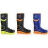 Buckler BBZ8000 Safety Orange/Blue 360 High Visibility Wellington Boot