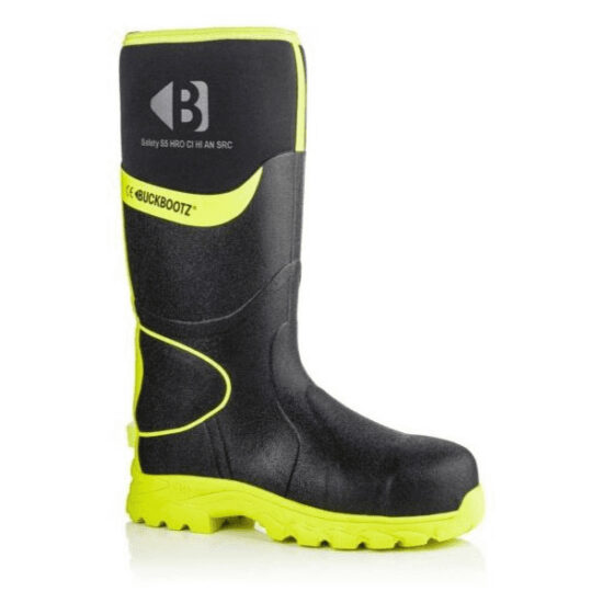 Buckler BBZ8000 Safety Orange/Blue 360 High Visibility Wellington Boot - Image 2