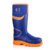 Buckler BBZ8000 Safety Orange/Blue 360 High Visibility Wellington Boot - Image 3