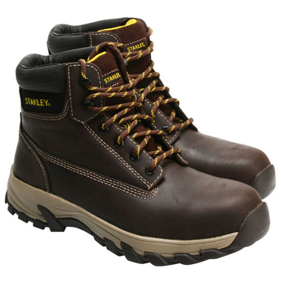Stanley Tradesman Brown Premium Flexible Safety Boot - Image 3
