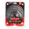 Abracs TCT Circular Saw Blade Triple Pack 165 x 20mm x 24 & 40T - Image 2