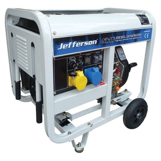 Jefferson JEFGENDIE50ELK 6.3kVA Diesel Generator