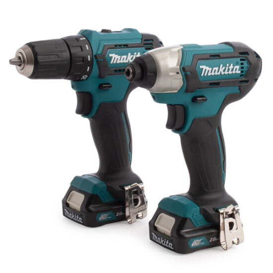 Makita CLX224AJ 12v CXT Impact Driver & Drill Driver Twin Pack - Image 2