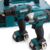 Makita CLX224AJ 12v CXT Impact Driver & Drill Driver Twin Pack - Image 3