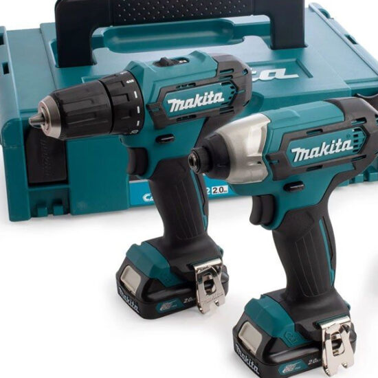 Makita CLX224AJ 12v CXT Impact Driver & Drill Driver Twin Pack