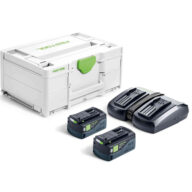 Festool 577708 Energy Set SYS 18v 2x5.0/TCL Duo