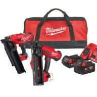 Milwaukee M18FPP2BE-522B PowerPack 18v Twin Nailer Kit M18FFN/N18FN16GA Framing/16G Angled