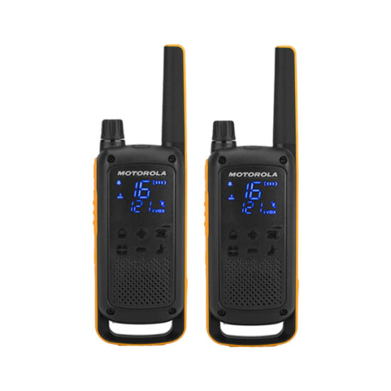 Motorola T82 TalkAbout Extreme Walkie Talkie Twin Pack