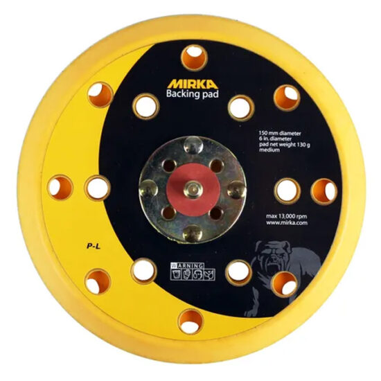 Mirka 8295291511 150mm Medium 15H Backing Pad