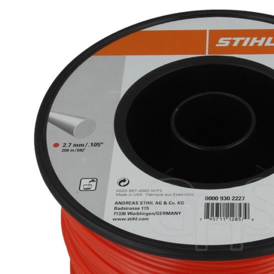 Stihl 00009302227 Red Line Round 2.7mm x 208mtr - Image 3