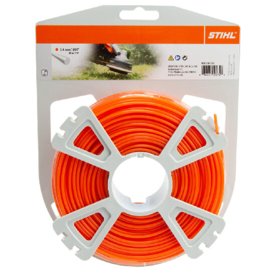 Stihl 00009302340 Orange Line Round 2.4mm x 86Mtr
