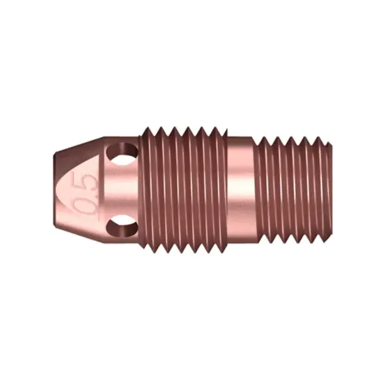 Parweld 13N28 3/32" 2.4mm TIG 9/20/25 Collet Bodies, Pack Of 5