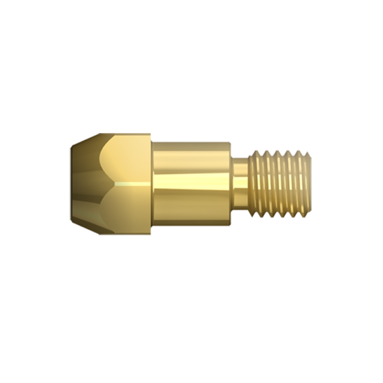 Parweld DS3614 BZL MIG Tip Adaptor F 1.12" 28.5mm M8, Pack Of 2