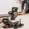 Evolution Evolution R185SMS+ 185mm Sliding Compound Mitre Saw With TCT Multi-Material Cutting Blade, 240v - Image 3