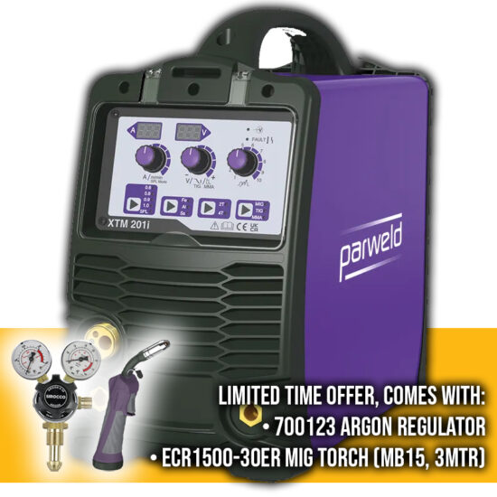 Parweld XTM201l-P1 200A MIG Inverter Machine
