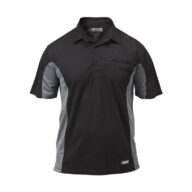 Apache Dry Max Black/Grey Polo Shirt