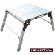 Jefferson JEFLADWP02-600 600mm Wide 2 Tread Aluminium Work Platform