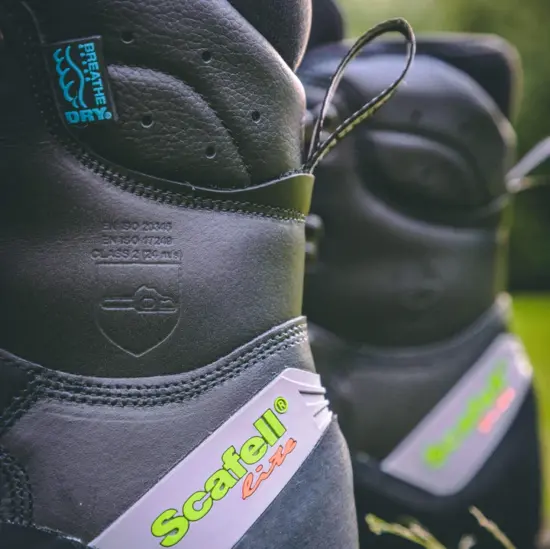 Arbortec Forestwear AT33100 Scafell Lite Chainsaw Boot Class 2 - Black - Image 7