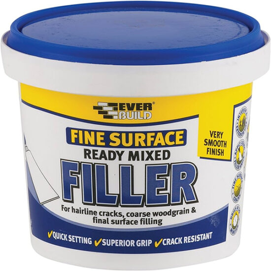Everbuild Fine Surface Filler 600gm - White