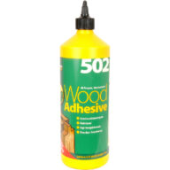 Everbuild 502 All Purpose Weatherproof Wood Adhesive - 1ltr