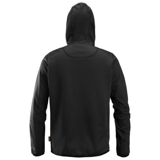 Snickers Workwear 8058 Black 0400 AllroundWork, Full Zip Fleece Hoodie - Image 2