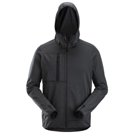 Snickers Workwear 8058 Steel Grey 5800 AllroundWork, Full Zip Fleece Hoodie