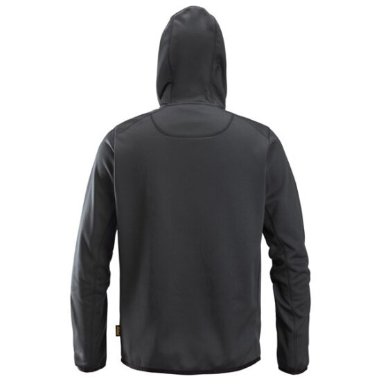 Snickers Workwear 8058 Steel Grey 5800 AllroundWork, Full Zip Fleece Hoodie - Image 2