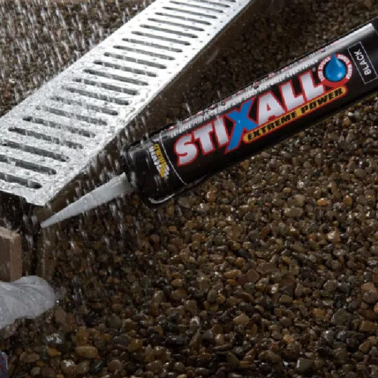 Everbuild Stixall Extreme Power 290ml Adhesive & Sealant - Black - Image 3