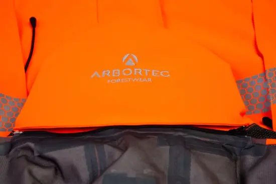 Arbortec Forestwear ATHV4480 - Heavy Duty Full Zip Breathedry® Jacket - Orange - Image 6