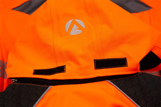 Arbortec Forestwear ATHV4480 - Heavy Duty Full Zip Breathedry® Jacket - Orange - Image 5
