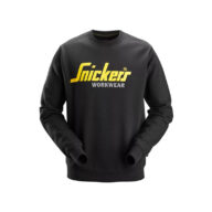 Snickers Workwear 2898 Black Classic Logo Sweatshirt