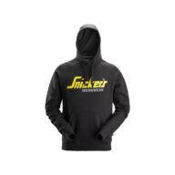 Snickers Workwear 2899 Black Classic Logo Hoodie