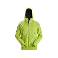 Snickers Workwear 8400 Lime FlexiWork, Windblocker Stretch Half-Zip Hoodie
