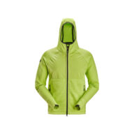 Snickers Workwear 8405 Lime FlexiWork, Full-Zip Midlayer Hoodie