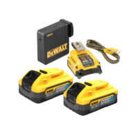 DeWalt DEWDCB094H2 USB-C POWERSTACK™ Starter Kit 18V 2 x 5.0Ah Li-ion