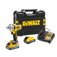 DeWalt DCF891H2T XR BL 1/2in HR Anvil Impact Wrench 18V 2 x 5.0Ah POWERSTACK™ Li-ion