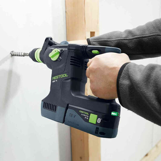 Festool 577447 Cordless Rotary Hammer Drill KHC 18 EB-Basic - Image 3