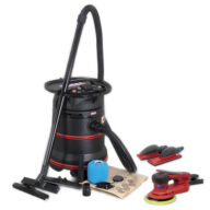 Sealey DFSK M Class Dust-Free Sanding Kit with Electric Brushless Palm Sander