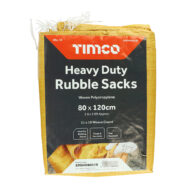 TimCo SRSHD80120 Rubble Sacks - Heavy Duty 80 x 120cm (Pack Of 10)