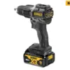 DeWalt DCD100P2T 100 Year 18v Combi Drill Set, Inc 2 x 5.0Ah Li-ion - Image 2