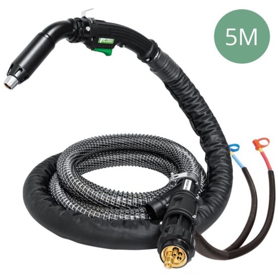 F-Tech FT500W-5E 500 Amp Water Cooled Fume Extraction Torch 5m