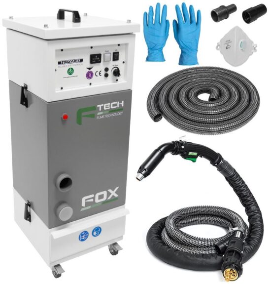F-Tech ZXFTFOX230 Fox Fume Extraction Unit Package