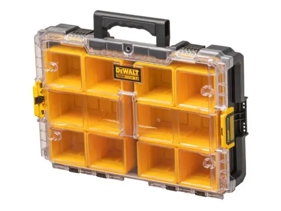 DeWalt DEW183394 DS100 TOUGHSYSTEM™ 2.0 Toolbox with Clear Lid