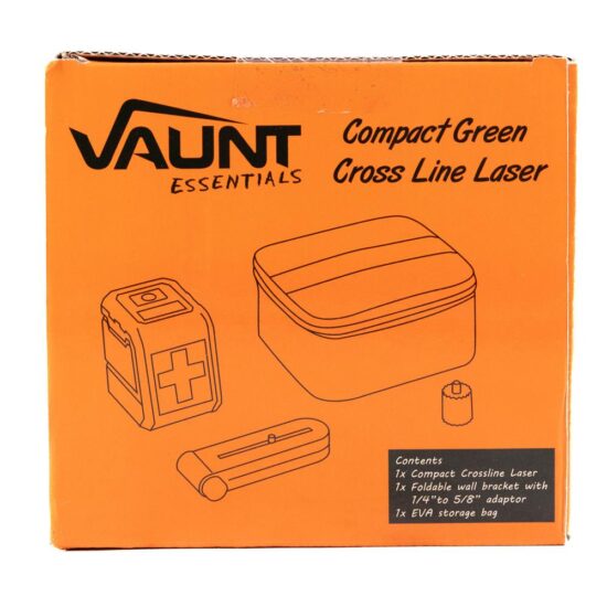 Vaunt E1503000 Essentials Compact Green Crossline Laser - Image 4