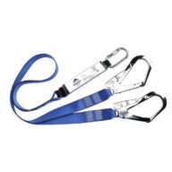 Portwest FP51RBR Double Webbing 1.8m Lanyard With Shock Absorber