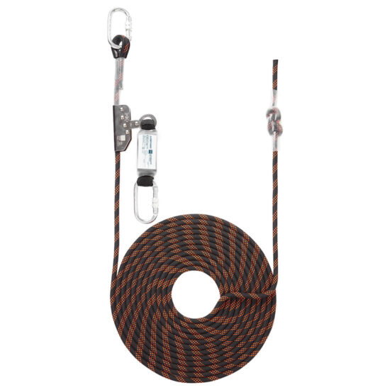 Portwest FP90 Black/Orange 10m Rope Guided Fall Arrest
